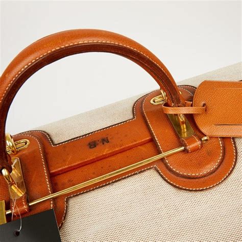 vintage hermes travel bag|hermes carry on bag.